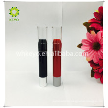 2017 new products luxury cosmetic black lipstick tube packaging